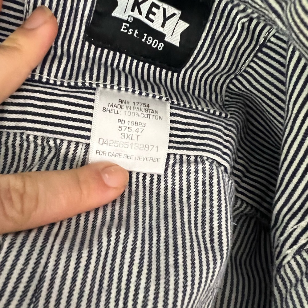 Oversized Striped Utility Button Down - image 2